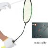 4Pack UltraLightweight Graphite Badminton Rackets HighElasticity Graphite Shaft Frame